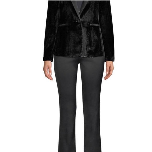 FRAME Glamorous Shimmery tuxedo Blazer For Top Special Occasions! Size:10 - Picture 7 of 11